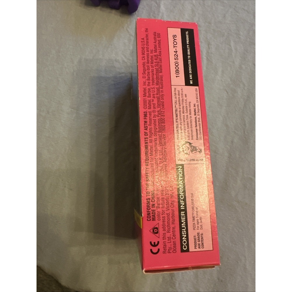 Kelly Club Pizza Time Chelsie Mattel Barbie Doll - Picture 4 of 8